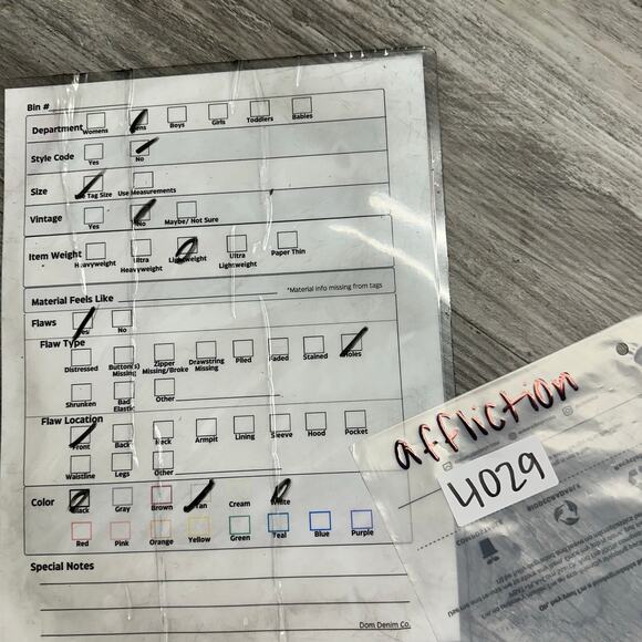 Affliction Tan Black Mens XL Wings Coat of Arms Mallgoth Tattoo T-Shirt CyberY2K - Picture 8 of 8